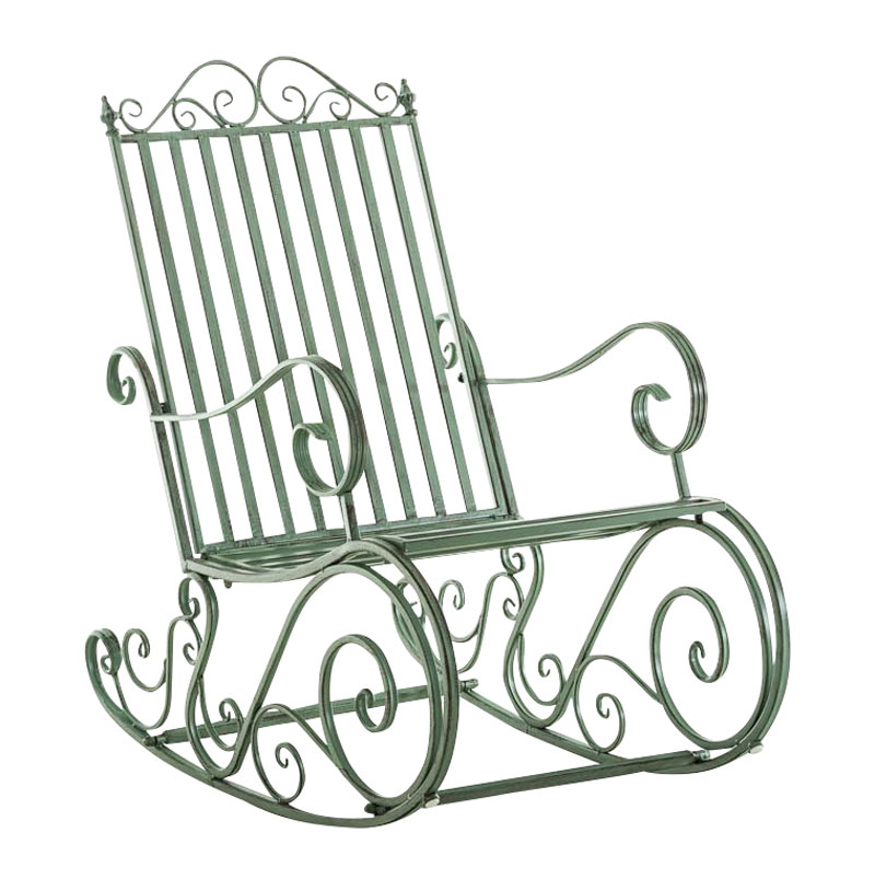 Eisen Schaukelstuhl Smilla Gartenstuhl Nostalgie Metallstuhl